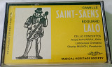 Camille Saint-Saens / Edouard Lalo / Andre Navarra- Cello Concertos. Cassette US
