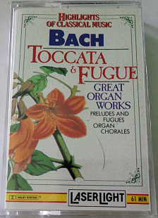 BACH Toccata & Fugue. Cassette US