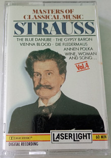 STRAUSS Masters Of Classical Music Vol.4. Cassette US