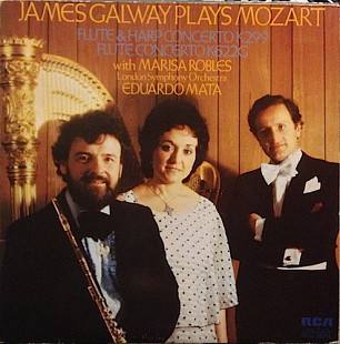 Wolfgang Amadeus Mozart - James Galway Plays Mozart (1979) NM-
