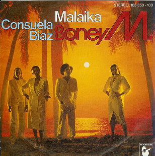 Boney M. - Malaika / Consuela Biaz (1981) VG+ 7" 45 RPM Single
