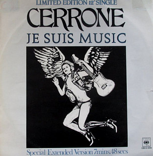 Cerrone - Je Suis Music (1978) NM- 12" 45 RPM Single