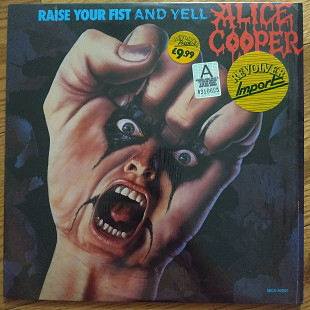 Alice Cooper Raise Your Fist And Yell US first press lp vinyl