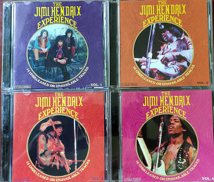 The Jimi Hendrix Experience (Vol.1, Vol. 2, Vol. 3 & Vol. 4) 4 CD. 2000
