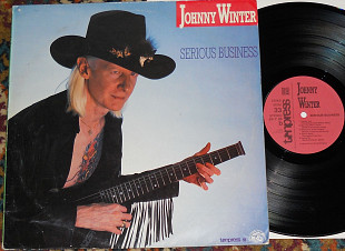 Johnny Winter – Serious Business 1986 (Poland) VG+