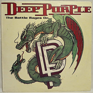 Deep Purple - The Battle Rages On... - 1993. (LP). 12. Vinyl. Пластинка. Santa Records. Rare