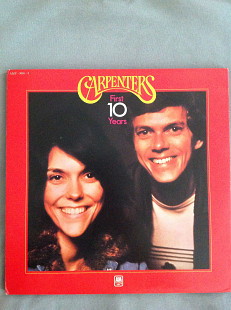 Carpenters First 10 Years альбом 3 виниловых пластинки