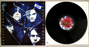 CELTIC FROST ( DOOM, DEATH METAL ) VANITY NEMESIS ( EMI / NOISE 1C064-7 94070 1 A1/B1 ) STICKER 1990