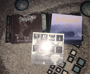 2CD Covenant and Borknagar, norway black metal death thrash viking folk 1996 1997 1st press