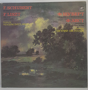 F. Schubert / F. Liszt... – Symphony No. 8 «Unfinished» ... LP 12" (Прайс 50300)