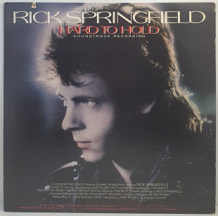 Rick Springfield – Hard To Hold - Soundtrack Recording LP 12" (ПРайс 50459)