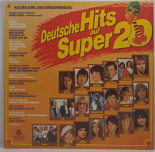 Various – Deutsche Hits Auf Super 20 LP 12" (Прайс 50186)