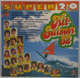 Various – Super 20 - Hit-Saison 82 LP 12" (Прайс 50184)