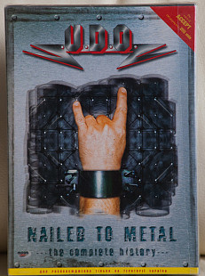 U.D.O. – Nailed To Metal - The Complete History DVD запакований
