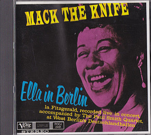 Ella Fitzgerald – Mack The Knife / Ella In Berlin JAPAN