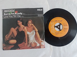Baccara Sorry im a lady-Love you till i die. single