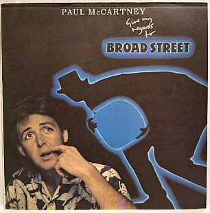 Paul McCartney EX Beatles, Wings - Give My Regards To Broad Street - 1984. (LP). 12. Santa Records.