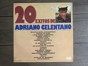 Adriano Celentano - 20 Exitos De Adriano Celentano LP Gramusic 1975 Spain