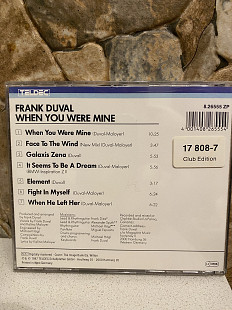 Frank Duval-87 When You Were Mine 1-st Press Club Edition W.Germany By CDM 01 Mega Rare Best!