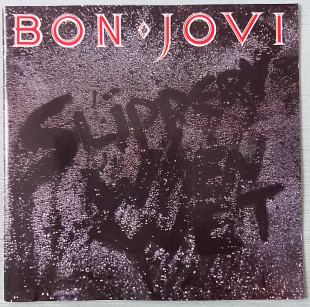 CD Bon Jovi "Slippery When Wet", Germany, 1986 год