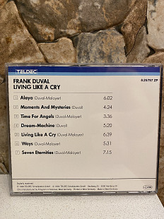 Frank Duval-84 Living Like A Cry 1-st Press W. Germany By PolyGram 01 No Letters No Barcode The Best
