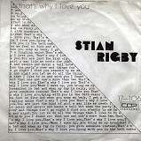 Stian Rigby ‎– That's Why I Love You