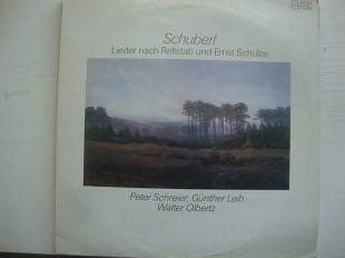 SCHUBERT ;LIEDER NACH RELLSTAB UND ERNST SCHULZE