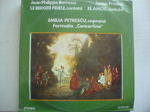 JEAN PHILIPPE RAMEAU LE BERGER FIDELE CANTATA / JASEP PRADAS EL AMOR CANTATA