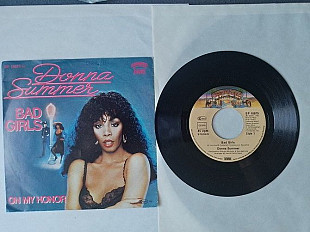 Donna Summer Bad girld - On my honor. single