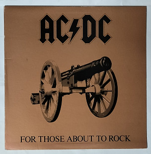 AC/DC * For Those About To Rock (We Salute You)* 81 USA, Atlantic SD 11111 SPECIALTY PRESSING