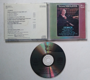 Tatiana Nikolayeva Plays J.S. Bach CD USSR 1991