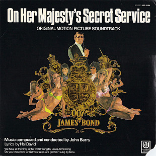 Sealed John Barry ‎– On Her Majesty's Secret Service (Original Motion Picture Soundtrack)