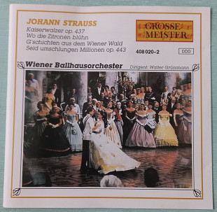 CD Johann Strauss "Grosse Meister", Germany, 1987 год