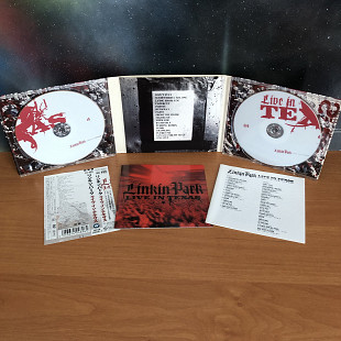 Linkin Park - Live In Texas (2003 Japan / Warner Bros. Records OBI CD+DVD Digipak)