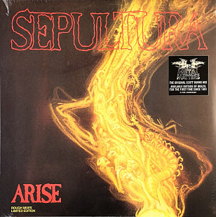 Sepultura - Arise - Rough Mixes (Limited Edition) (Black Vinyl)