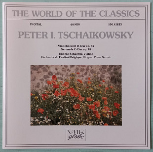 CD Peter Tschaikowsky "Violinconzert D-Dur op.35/Serenade C-Dur op. 48", Germany, 1989 год