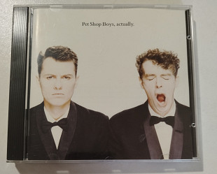 CD PET SHOP BOYS 1987 Actually - UK
