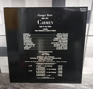 Carmen Georges Bizet 2 LP