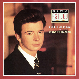 Rick Astley - When I Fall In Love / My Arms Keep Missing You (1987) VG+ 12" 45 RPM Single
