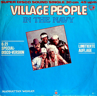 Village People - In The Navy (1979) VG+ 12" 45 RPM Maxi-Single Limited Edition