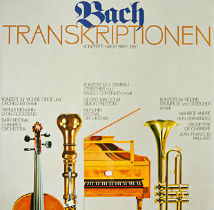 Johann Sebastian Bach - Transkriptionen (Konzerte Nach BWV 1060) (1975) NM-