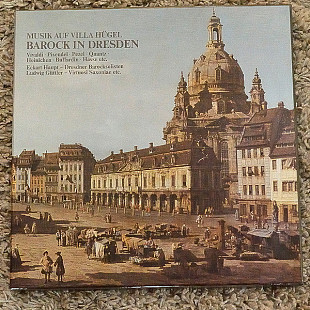 Antonio Vivaldi - Musik Auf Villa Hügel - Barock In Dresden (1987) NM- 2×LPs