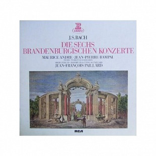 Johann Sebastian Bach - Die Sechs Brandenburgischen Konzerte (1977) NM- 2×LPs Reissue