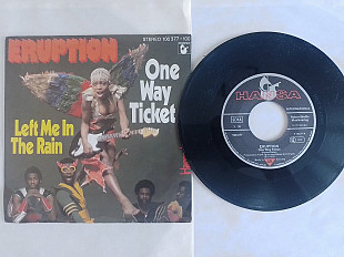 Eraption One way ticket-Left me in the rain. single