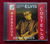 Редкий CD раритетный бутлег Elvis Costello "Barbados Mega Mixes"