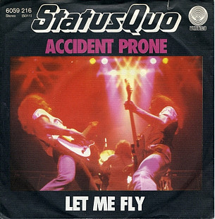 Status Quo - Accident Prone (1978) VG+ 7" 45 RPM Single