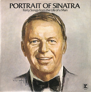 Frank Sinatra - Portrait Of Sinatra. Forty Songs From The Life Of A Man (1977) VG+ 2×LPs