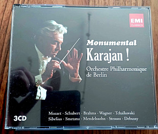 Herbert von Karajan, Orchestre Philharmonique de Berlin-Monumental Karajan!-(3CD)
