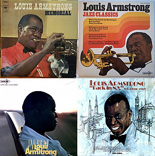 P-37 - винил - Louis Armstrong - 6 шт vinyl