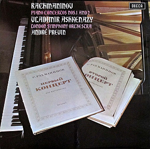 Sergei Rachmaninoff - Piano Concertos Nos. 1 And 2 (1972) VG+